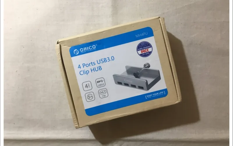 [리뷰] ORICO 오리코 클립형 4포트 USB 3.0 허브