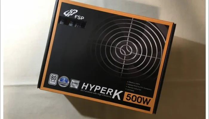 [리뷰] FSP HYPER K 500W 80PLUS 파워 서플라이