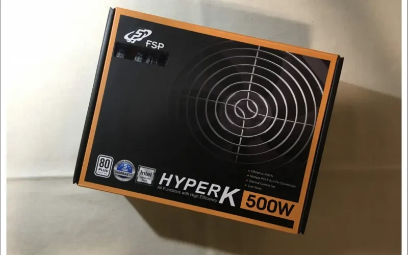 [리뷰] FSP HYPER K 500W 80PLUS 파워 서플라이